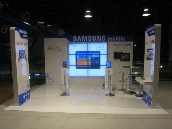 Stand Samsung Aéroports 