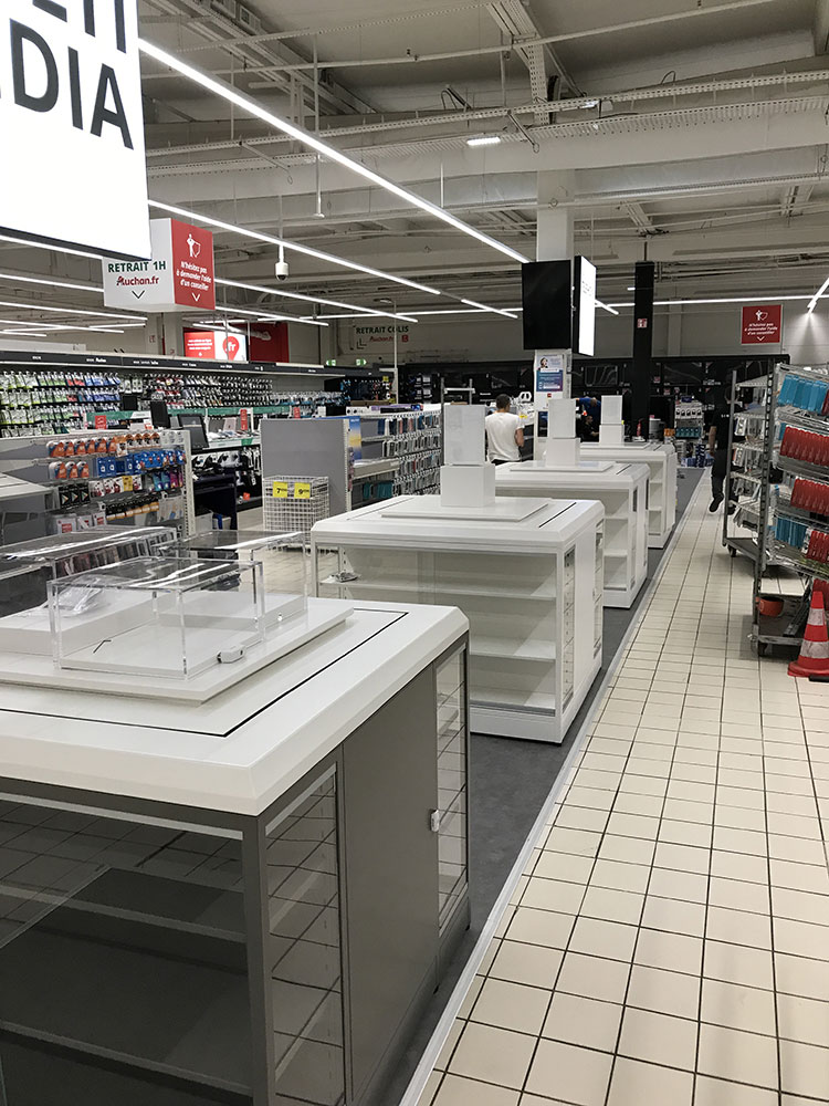 Auchan – Corner téléphonie