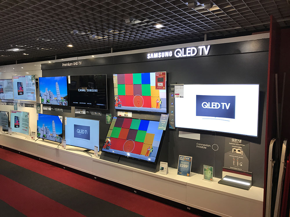 Samsung – Implantation TV FNAC 2017